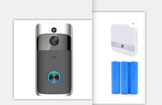 Wireless Video Camera Ringer Doorbell Ring